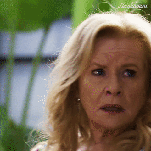 Angry Sheila Canning GIF by Neighbours (Official TV Show account)
