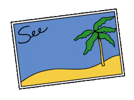 Palm Tree Summer Sticker by Avila Beach Hotel - Curacao