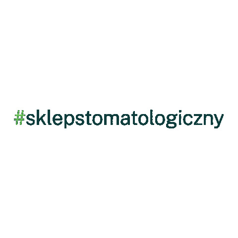 Hashtag Dentysta Sticker by HappyDental.pl