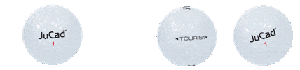 JuCad Golfworld Sticker