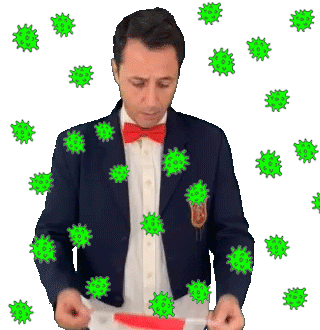 קורונה Sticker by sharongold