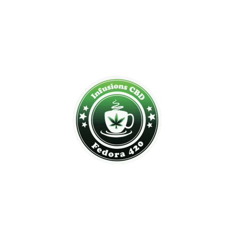 FEDORA 420 Sticker