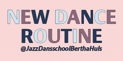 Dance Routine GIF by Jazz Dansschool Bertha Huls