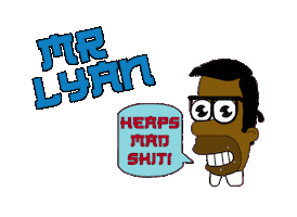 Ryan Chetiyawardana Mr Lyan Sticker by Mr Lyan Studio