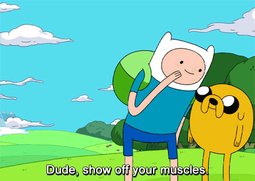 Adventure Time Flirting GIF - Find & Share on GIPHY