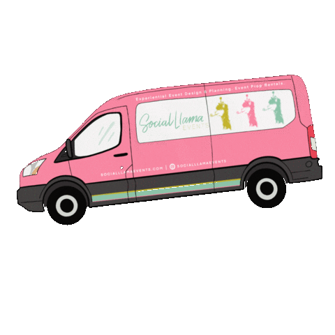 Social Llama Events Sticker