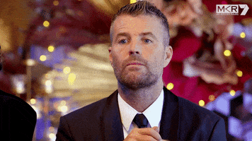 Interested Pete Evans GIF by My Kitchen Rules