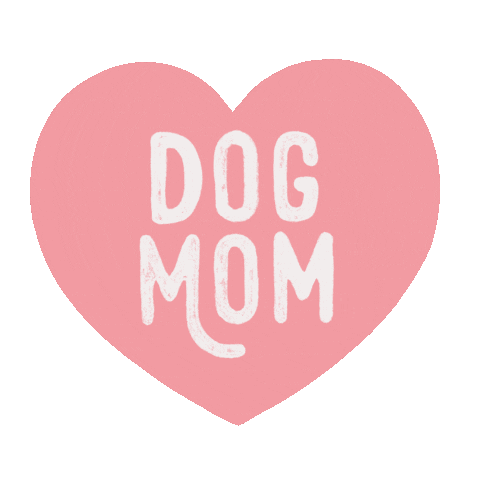 Dog Heart Sticker