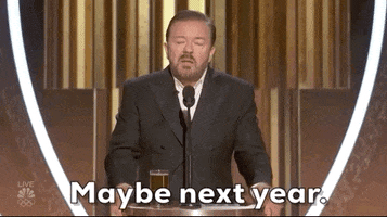 Ricky Gervais Awards Shows GIF by Golden Globes