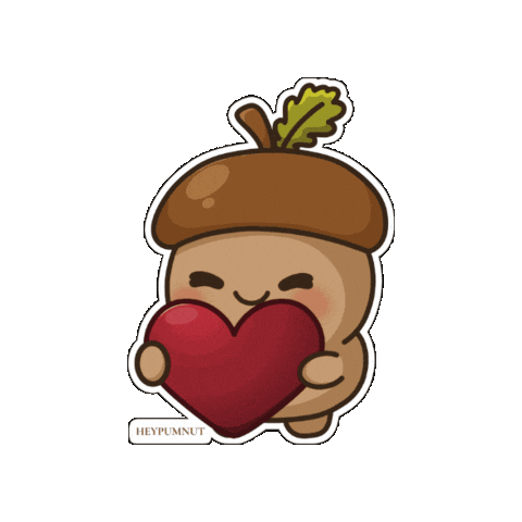 In Love Hearts Sticker