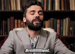 brilliant oscar isaac GIF