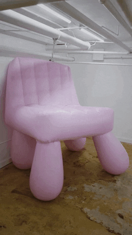 Pink Chair GIF by STILLLIFE