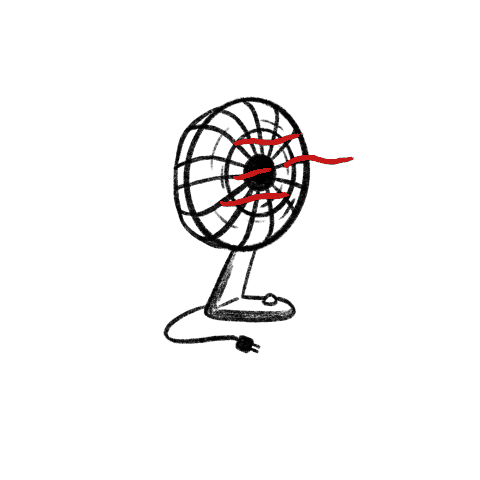 Summer Fan Sticker