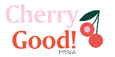 Tea Cherry Sticker by MINNA