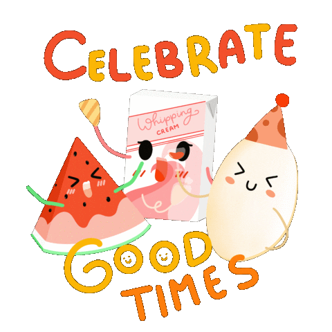 Celebration Sticker by Chérie Bakery