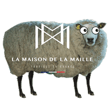 Sheep Blanket Sticker by La Maison de la Maille