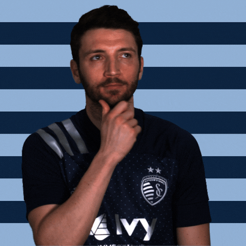 Pondering Major League Soccer GIF by Sporting KC