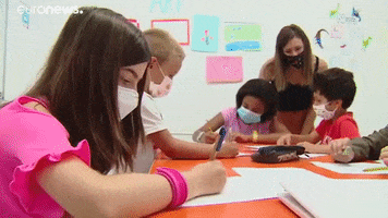 Children Masks GIF by euronews