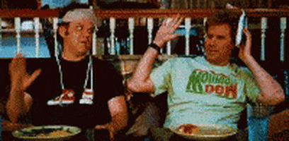 High Five Step Brothers GIF by MOODMAN