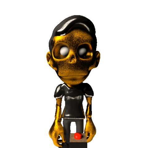 3D Edm Sticker by Zomboy