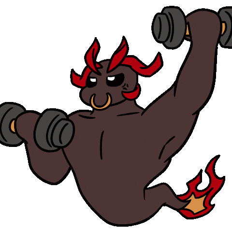 Personal Trainer Fitness Sticker by Christophers Genie