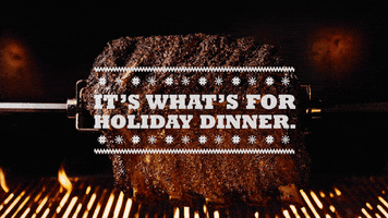 Yule Log Food GIF by Beef. It's What's For Dinner.