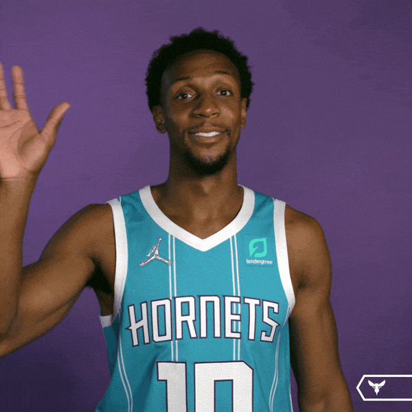 Ish Smith Wow GIF by Charlotte Hornets