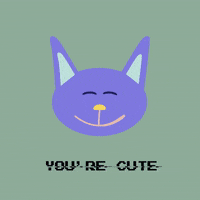 Chat Cutie GIF by Papier Patate