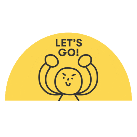 Letsgo Sticker by Saturday Kids