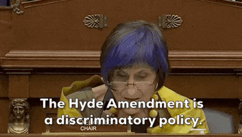 Hyde Amendment GIF by GIPHY News