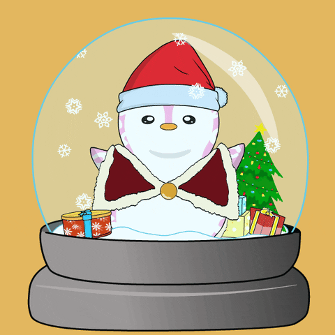 Santa Claus Christmas GIF by Pudgy Penguins
