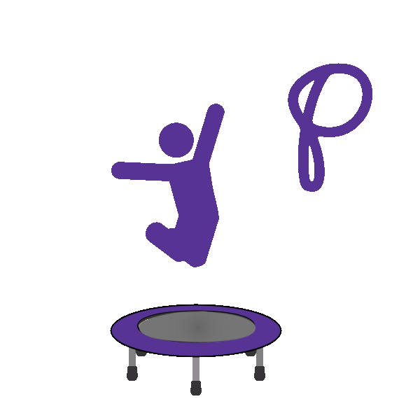 Trampoline Megaformer Sticker by The Place Stockholm for iOS & Android