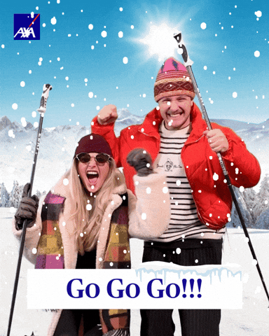 Snow Winter GIF by AXA_Deutschland