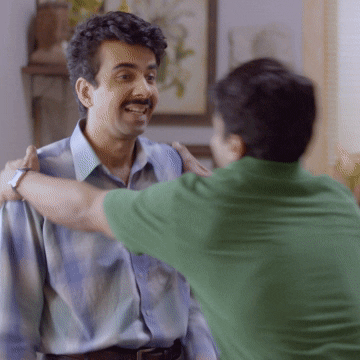MXPlayerOfficial happy excited hug agencylife GIF
