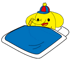 おはよう 布団 Sticker by netztoyotagunma