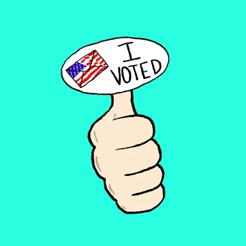 Election Day Thumbs Up GIF