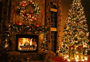 Christmas Tree And Fireplace GIFs - Get the best GIF on GIPHY