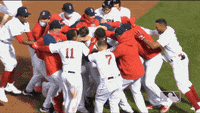 Red-sox-celebrate GIFs - Get the best GIF on GIPHY