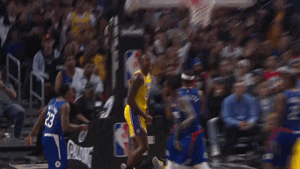 Excited Los Angeles GIF by NBA