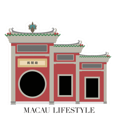 Temple Macao Sticker by Macau Lifestyle Media