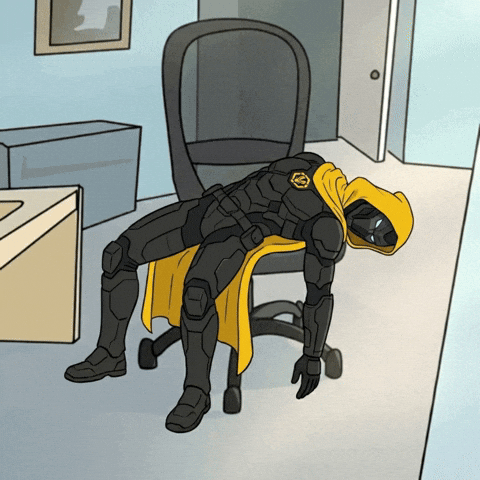 Bored Mascot GIF by CaptainBNB