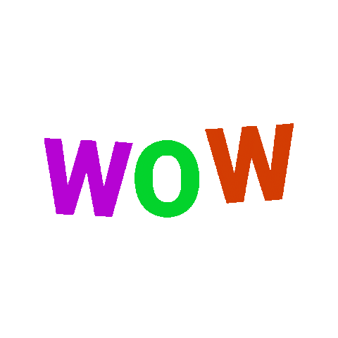 Wow Sticker