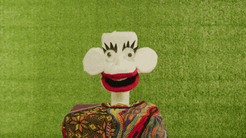 Puppet Nicole Daddona GIF by FUN WITH FRIDAY