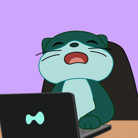 Tired Work GIF by Odd Otties