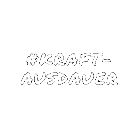 Kraft-Ausdauer Sticker by HM Fitness