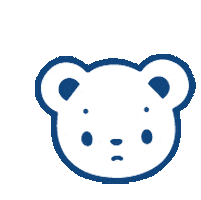 Bear くま Sticker by familiar