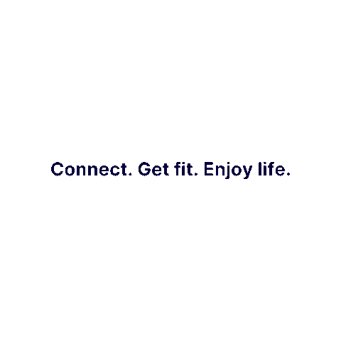 Get Fit Enjoy Life Sticker by ClubJoy