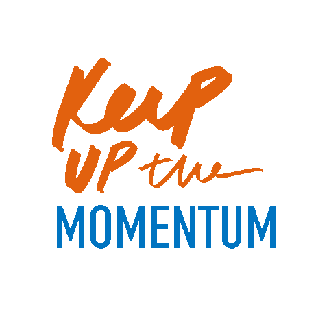 Momentum Sticker by Richard Bliss Brooke
