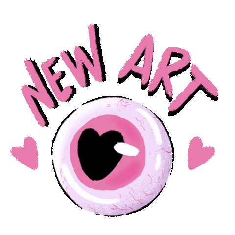 New Art Sticker by Pink Fang