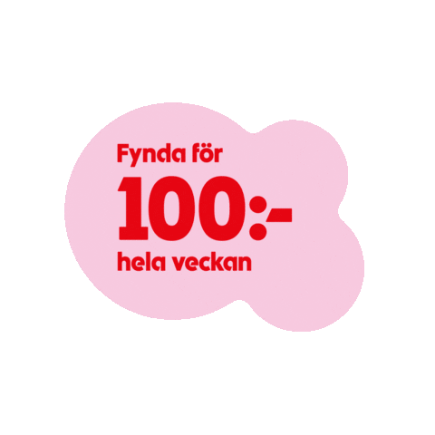 Fynda För 100 Kr Sticker by @ica_reklam